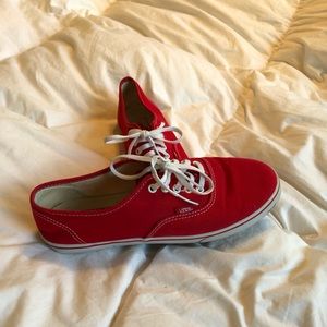 Red Vans